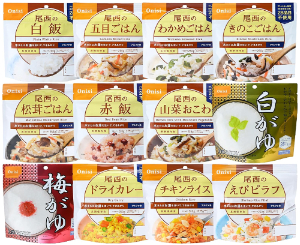 尾西食品　アルファ米12種類セット