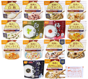 尾西食品 Amazon限定 アルファ米14種類全部セット